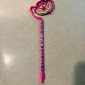 Disney Pink Cheshire Cat Pen Vintage Rare